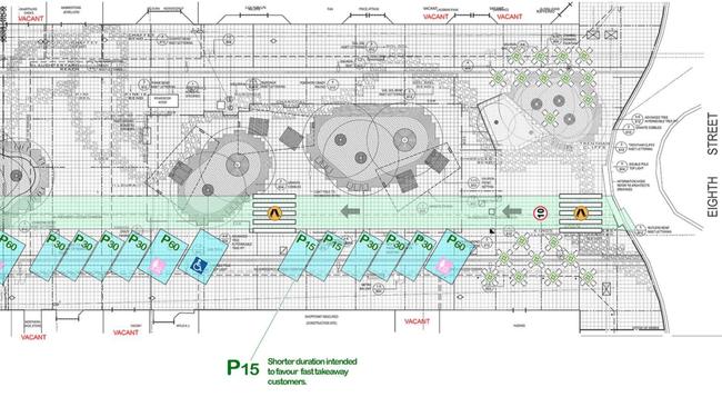 Ryan Hammerton's proposal for Mildura's Langtree Mall, at the Eighth St end.