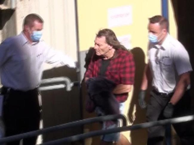 Anthony Stengewis has fronted court, charged over the alleged attempted rape of a school girl waiting at a Walkerville Terrace bus stop in Gilberton. Picture: 7NEWS