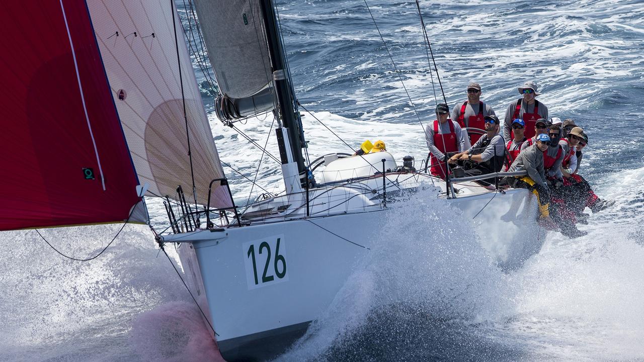 The Sydney to Hobart yacht race start in 2019.