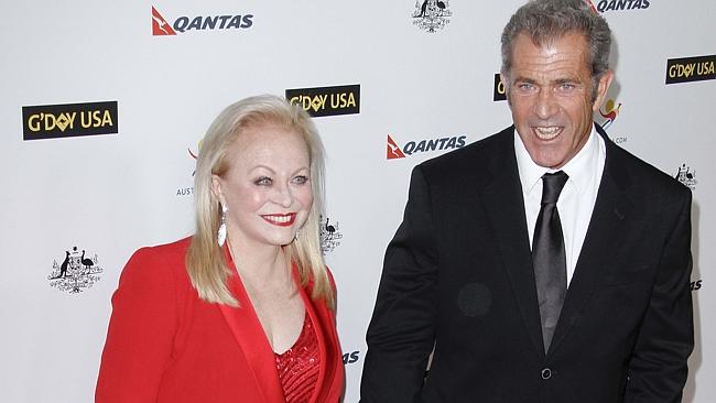 Jacki Weaver walked the red carpet with Mel Gibson.