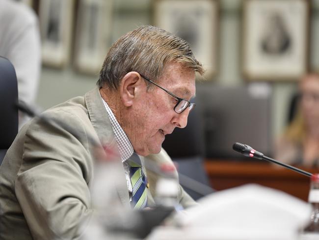 TRC councillor Kerry Shine speaks at a special meeting to endorse new deputy mayor, Friday, July 28, 2023. Picture: Kevin Farmer