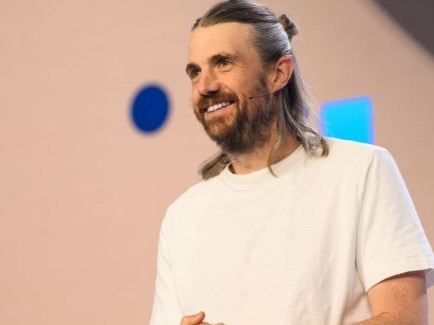 Australian billionaire Mike Cannon-Brookes has released a statement on Linkedin about his new private jet. Picture: Supplied