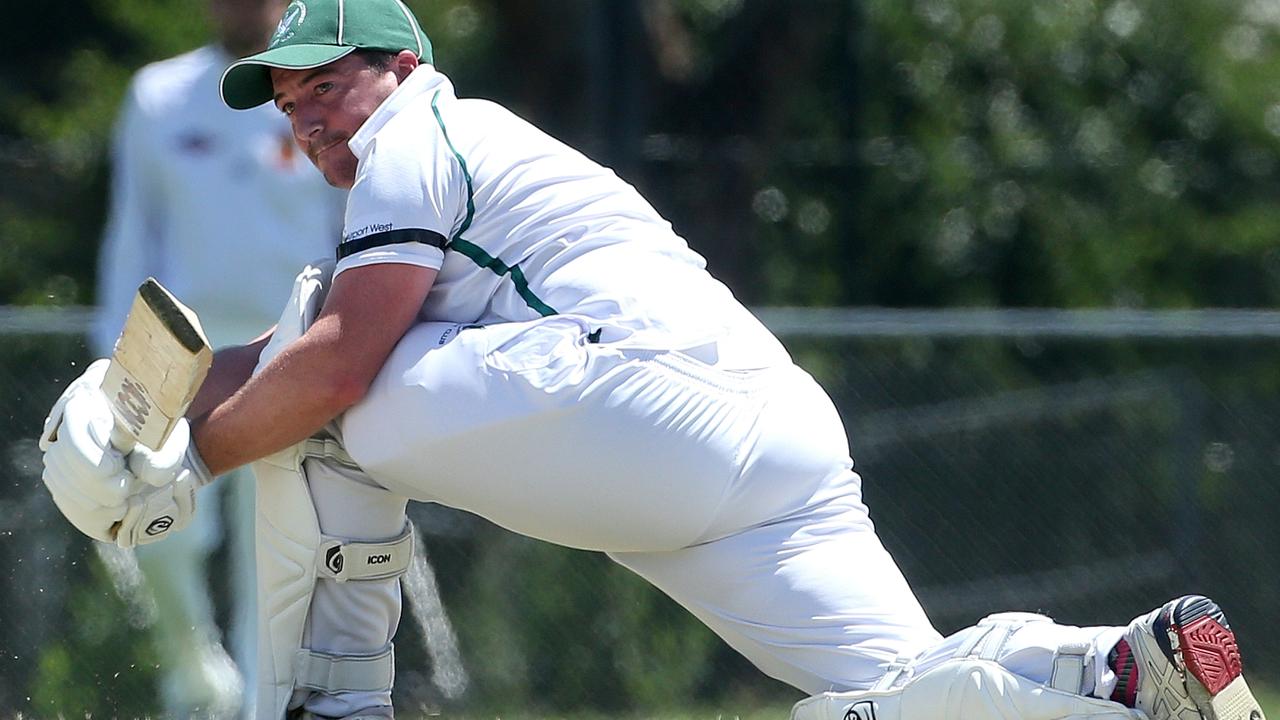 VTCA - Airport West St Christophers batsman Daniel Salpietro. Picture: Hamish Blair