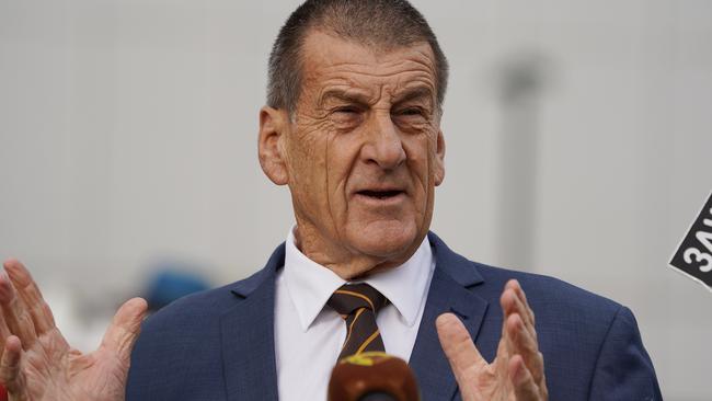 Jeff Kennett has opened up about his freak driveway accident