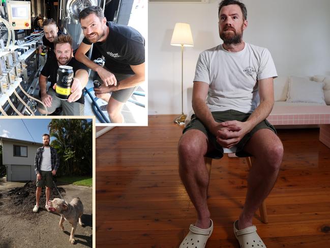 Dan Norris founded one of the Gold Coast's best-known beer brands at his Labrador home. Pic Annette Dew
