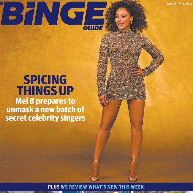 Mel B stars on the cover of this Sunday’s issue of <i>The Binge Guide</i>