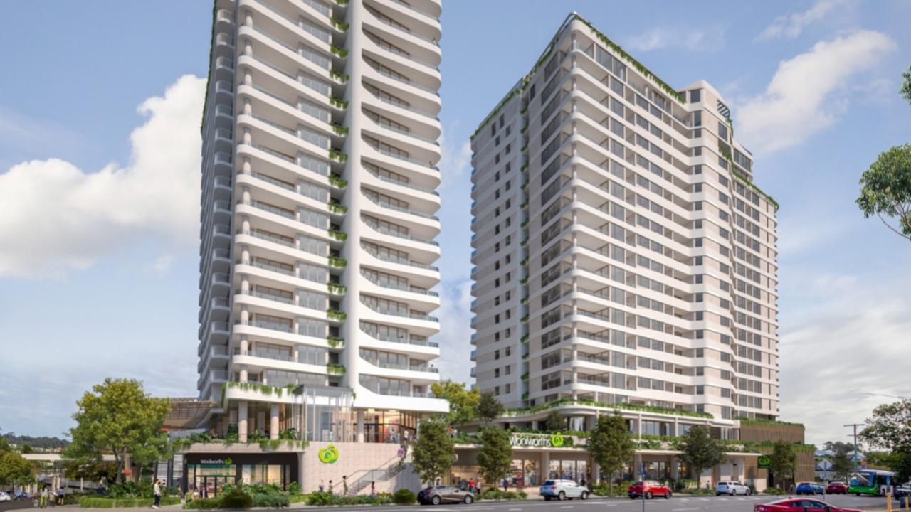 The development will feature more than 450 apartments across two towers. Picture: Supplied