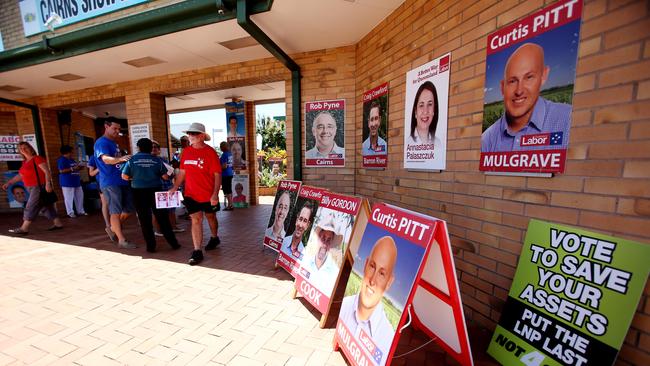 Cairns recorded the highest number of pre-poll voters in Queensland at the 2015 State Election. Picture: Stewart McLean