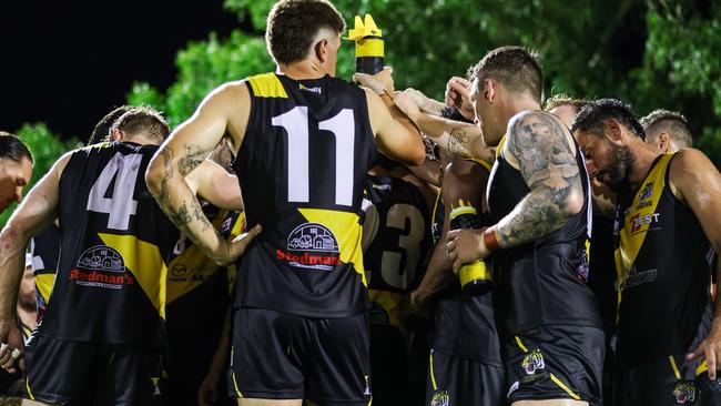 The Nightcliff Tigers in the 2024-25 NTFL season. Picture: Celina Whan / AFLNT Media