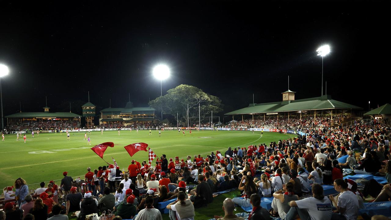 The oval is best known as the home ground of the North Sydney Bears.