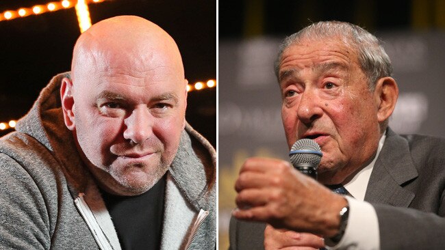 Dana White and Bob Arum.