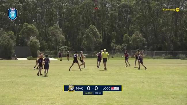 Replay: MacKillop College v Lumen Christi College (Boys Div 2) 2024 AFL NSW/ACT Junior Schools Cup State finals