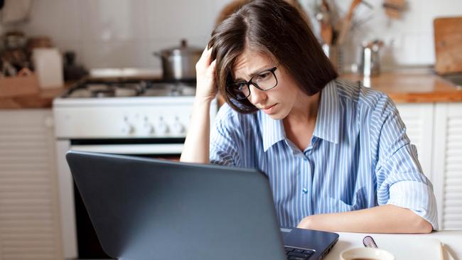 Life satisfaction of the surveyees dropped during the peak of the coronavirus restrictions, and stayed low as the situation worsened in Victoria. Picture: iStock