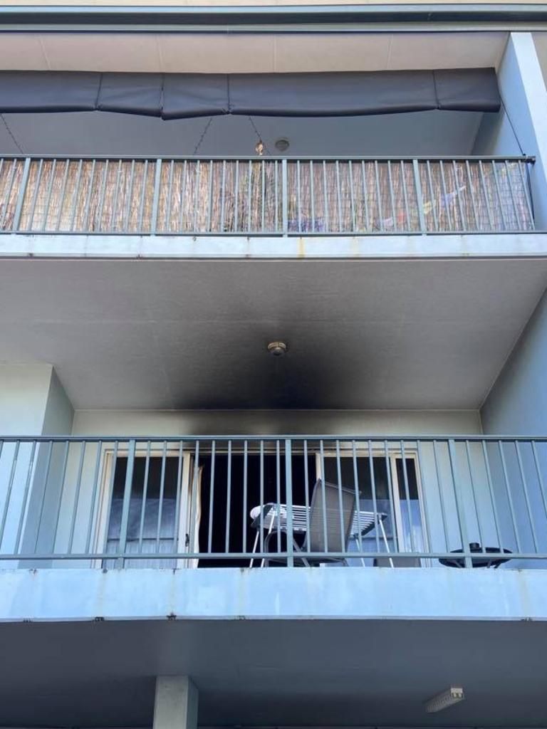 Housemates were treated for smoke inhalation and taken to Proserpine Hospital in a serious condition following a unit fire at Cannonvale. Photo: Kirra Grimes