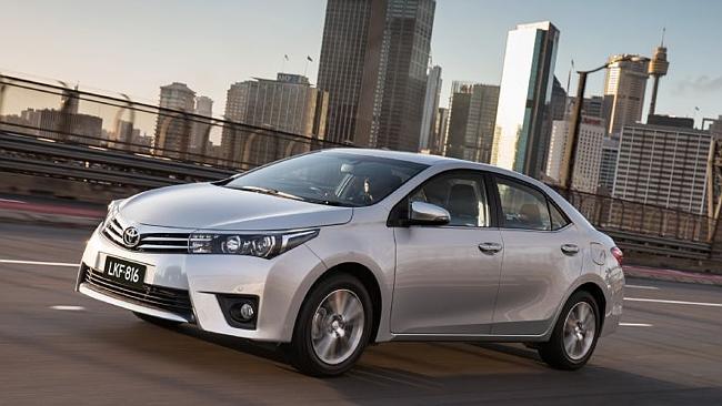 Oh what a feeling ... Toyota expects the Corolla will be the top-selling car again this y