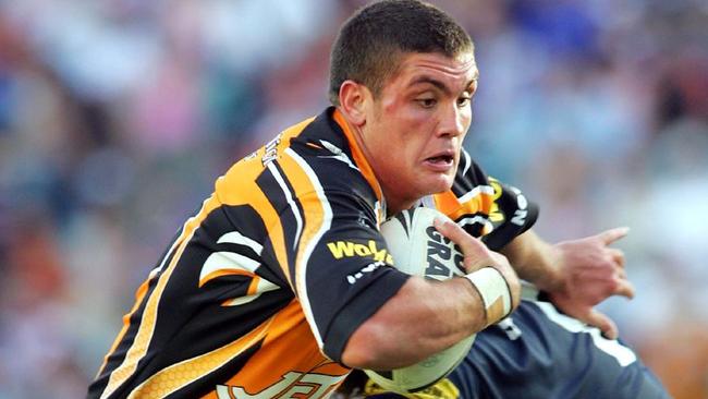 Chris Heighington played a key role in the Wests Tigers’ charge to the 2005 title.