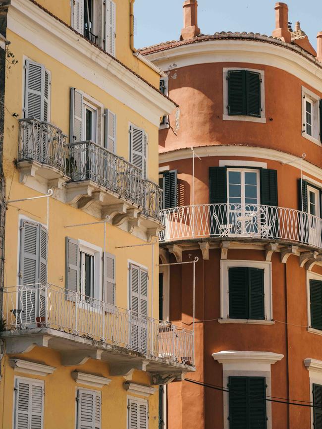 Corfu’s old town.