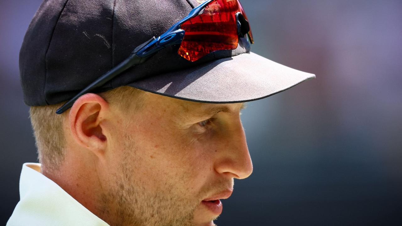 England's captain Joe Root looks on after defeat against Australia at the Gabba. Photo: AFP