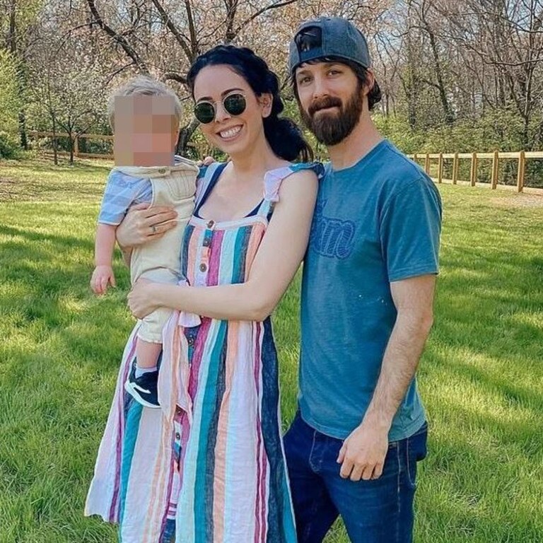 The couple have since welcomed a son Logan. Picture: Instagram.