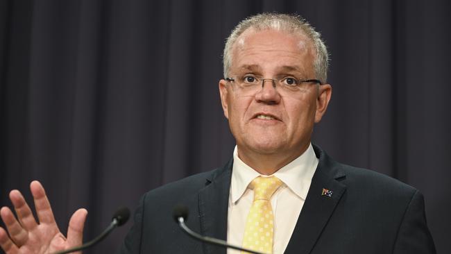 Australian Prime Minister Scott Morrison. Picture: AAP