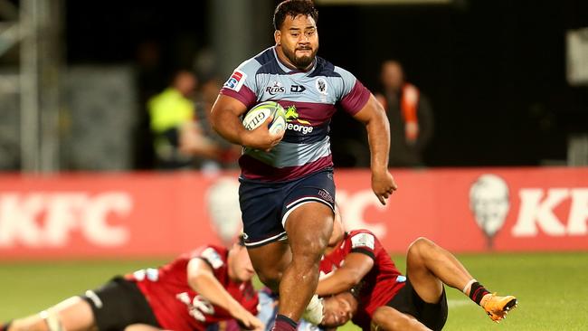 Taniela Tupou is a powerful scrummager but is arguably more damaging in open play Picture: Getty Images