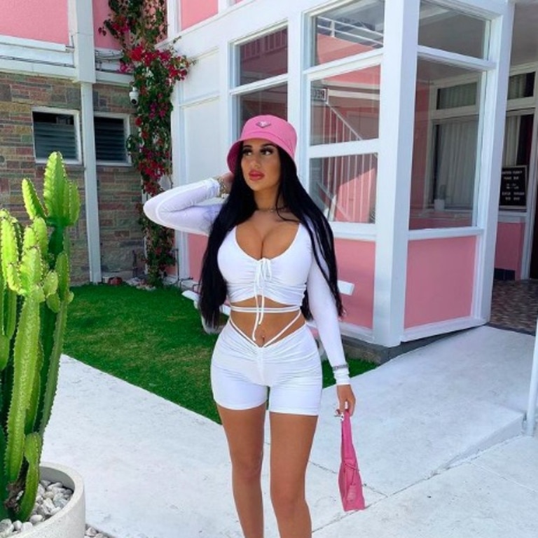 Mikaela Testa is also famous for flaunting her lavish lifestyle on TikTok. Picture: Instagram.