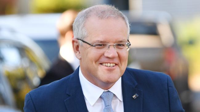 Prime Minister Scott Morrison will announce plans to cap Australia’s migration intake to 160,000. Picture: AAP Image/David Mariuz