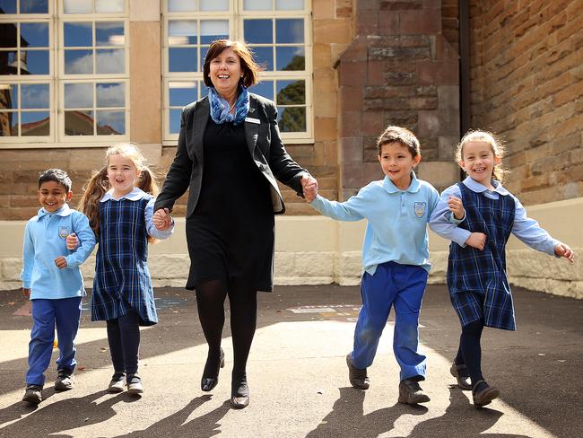 Ryde Public School principal Michelle Collyer will be able to spend more time on education issues under the new plan. Picture: Sam Ruttyn