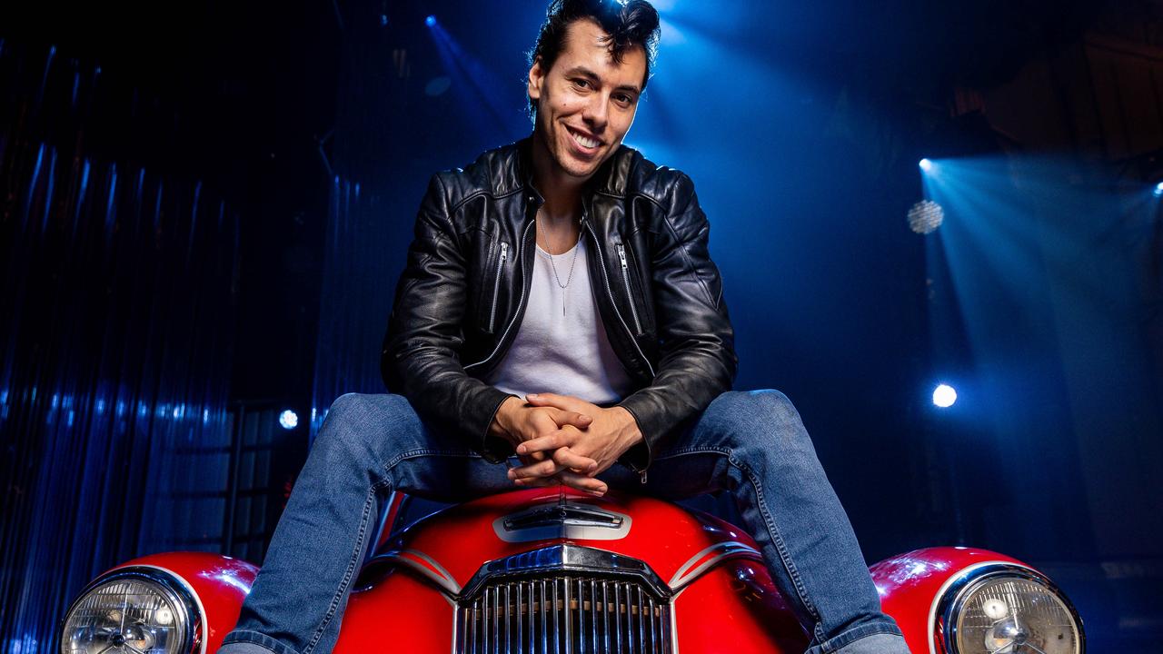 Keanu Gonzalez, the actor who plays Kenickie. Picture: Jake Nowakowski