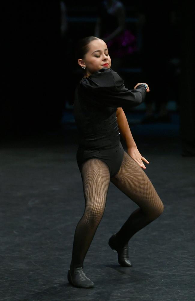 Townsville Eisteddfod 2023. Age 12. Modern Dance Up Tempo Solo. Bailey Hudson. Picture: Evan Morgan