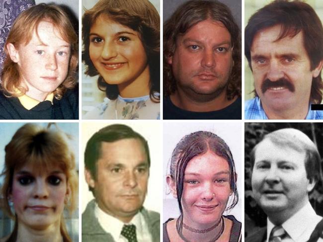 Some of the victims of SA's unsolved cold cases. Pictures: File