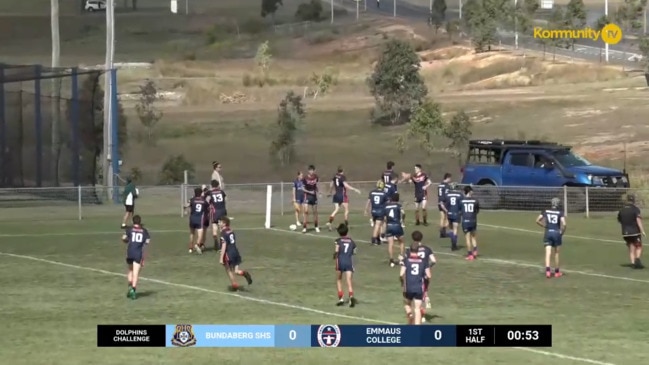 Schoolboy Cup Live Stream: Bundaberg State High v Emmaus College, Dolphins  Challenge, Round 4