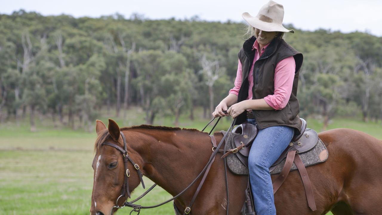 Claire takes care of every step in the supply chain, including animal handling, transport, butchery, packaging and delivery. Picture: Dannika Bonser