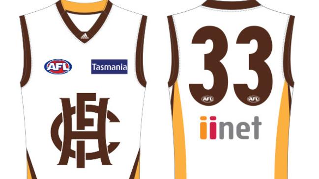 New clash guernsey, in. Picture: Hawthorn website