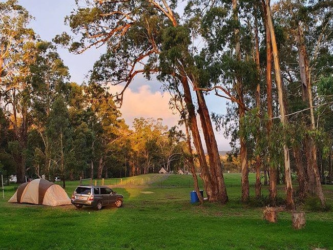 The picturesque Goomburra Valley Campground is located between Toowoomba and Warwick, bordering Main Rain National Park in the Scenic Rim.