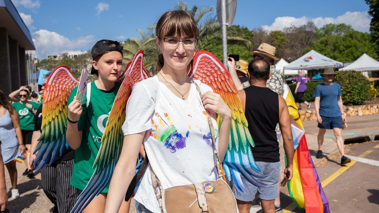 Thousands attended the 2023 Top End Pride March through Darwin City on Saturday, June 24. Picture: Pema Tamang Pakhrin