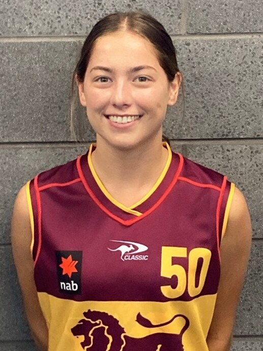 Brisbane Lions Academy winger Sophie Peters is expected to be picked up in Monday night's AFLW draft.