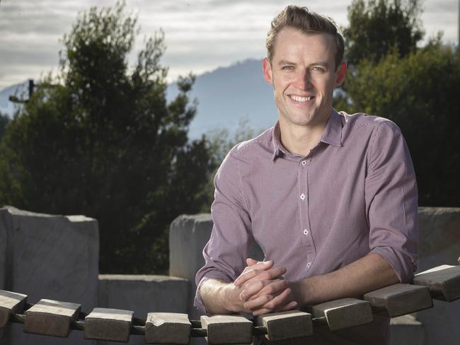 Hobart City Council candidate Ryan Posselt. Picture Chris Kidd