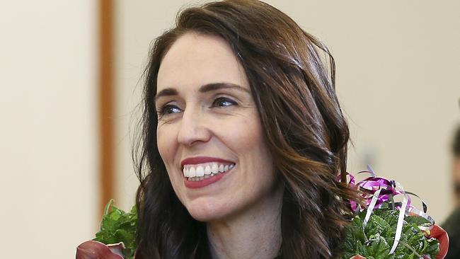 Even New Zealand Prime Minister Jacinda Ardern took a pay cut. Picture: Hagen Hopkins/Getty