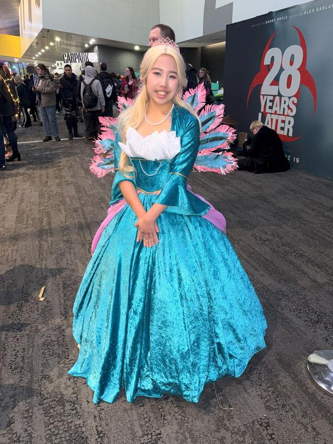Elle Tang attends the Oz Comic Con Melbourne at the Melbourne Convention & Exhibition Centre on Sunday, June 08, 2025. Picture: Jack Colantuono