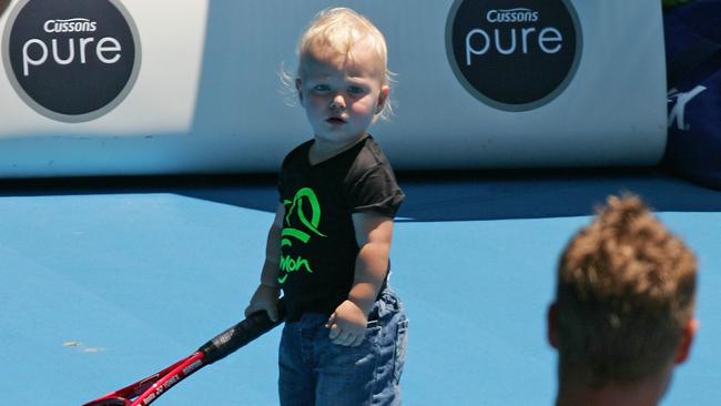 Cruz wasn’t born with a tennis racquet in his hand, originally preferring soccer, but he was exposed to a lot of tennis from an early age. Picture: Getty