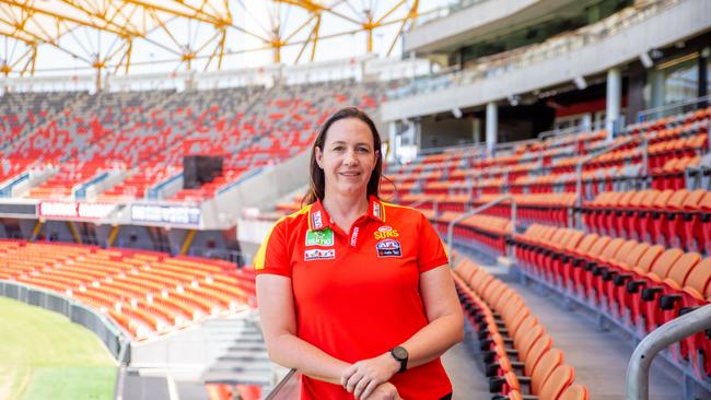 Gold Coast Suns head of women's football Fiona McLarty. Picture: GRIFFITH UNIVERSITY