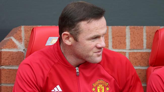 Substitute, Manchester United's English striker Wayne Rooney.