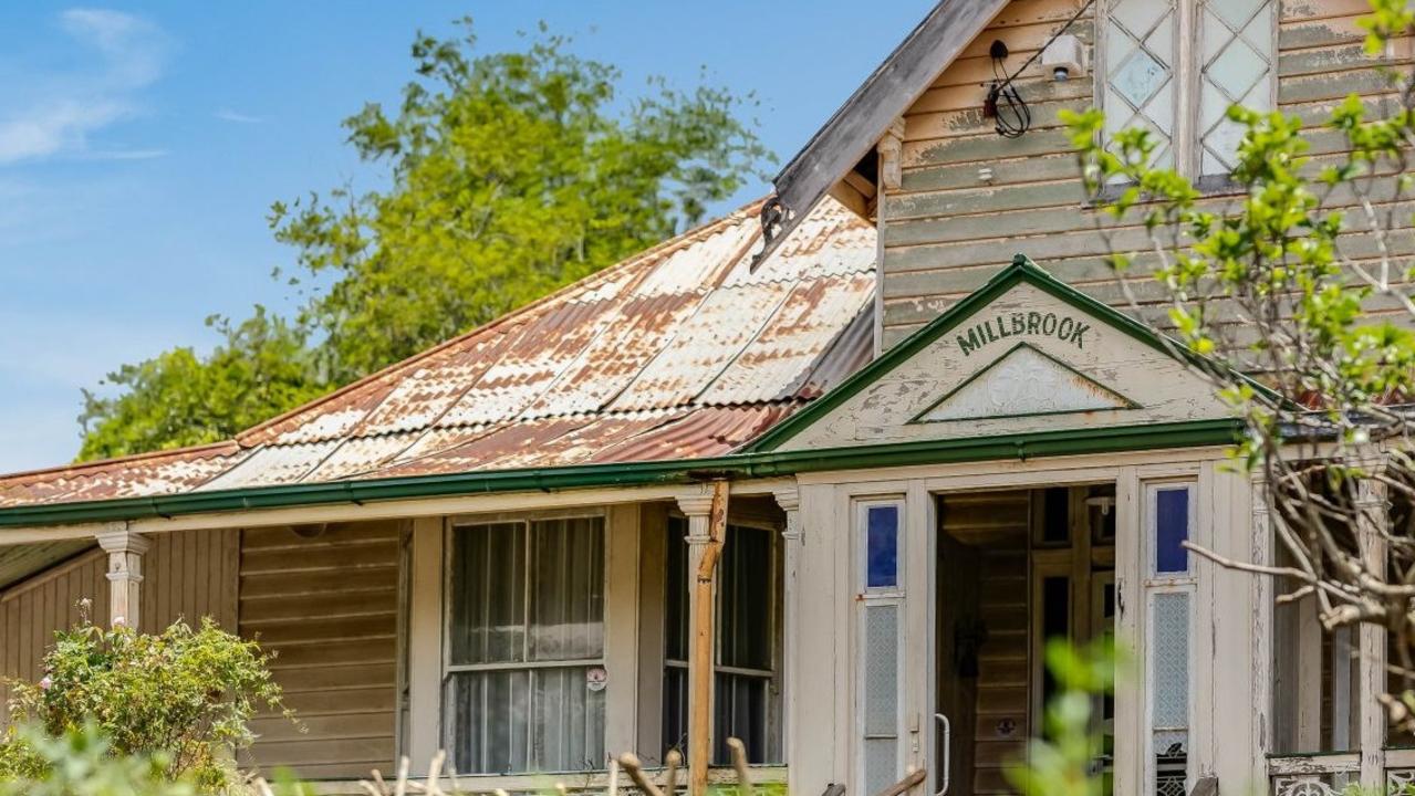 Millbrook, the home William Henry Groom, Toowoomba's first mayor and the first Toowoomba member of the Queensland Legislative Assembly.