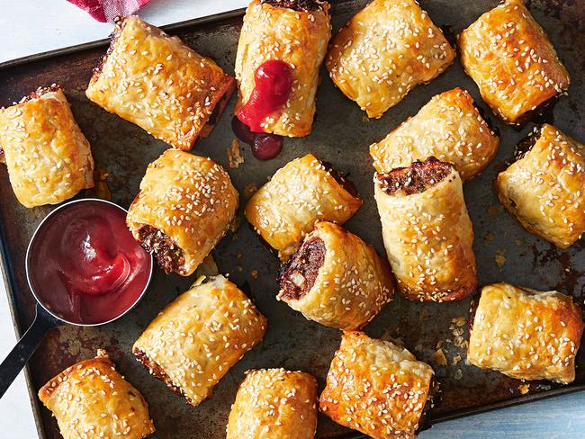 Aussie as! Meat pie sausage rolls.