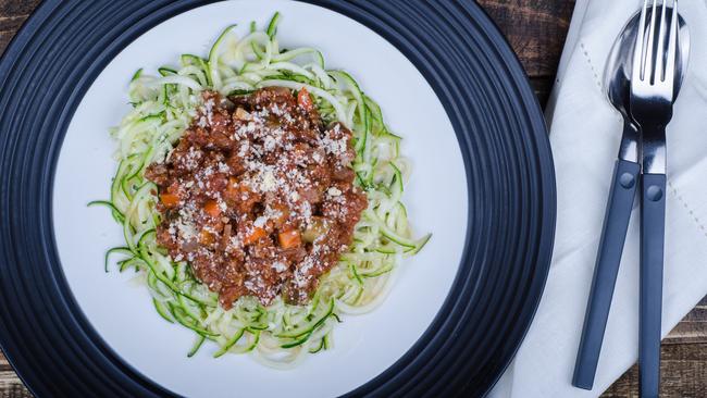 There’s nothing wrong with some zucchini pasta.