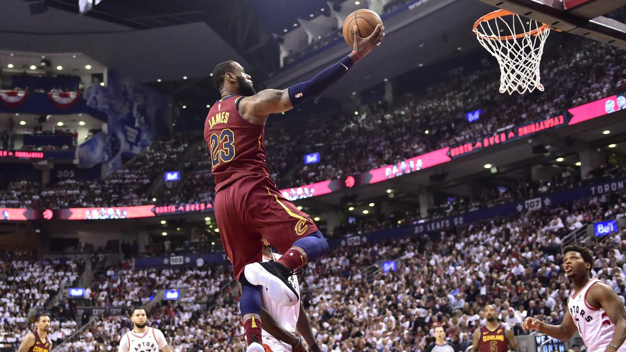 NBA Playoffs LeBron James Cavaliers def Raptors in Game 2 take 2 0 series lead