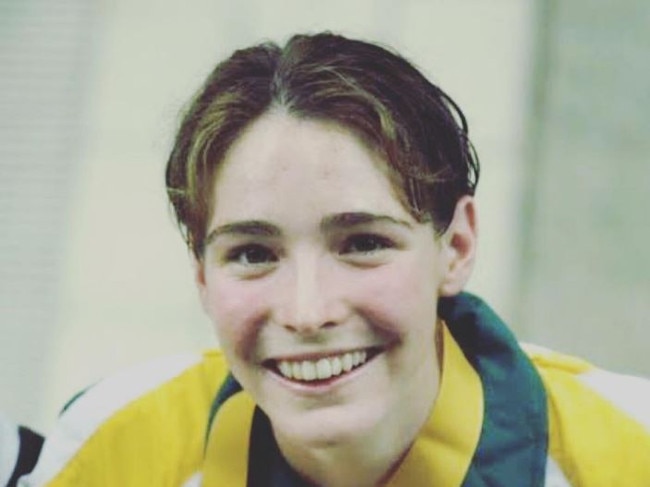 15-year old Giaan Rooney at the 1998 Commonwealth Games in Malaysia. Photo: Instagram @giaan.rooney