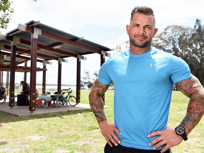 Coast personal trainer Matthew Phillips is helping the region’s homeless. Photo Patrick Woods / Sunshine Coast Daily.