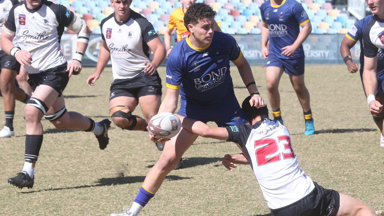 Bond University playmaker Callum Simpson. Picture by Richard Gosling